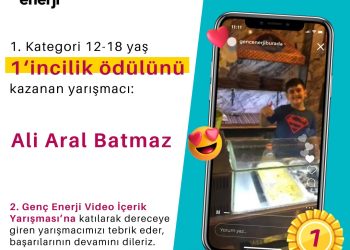 Gençlik Dairesi’nin düzenlendiği Genç Enerji Video İçerik Yarışması’nın kazananları açıklandı