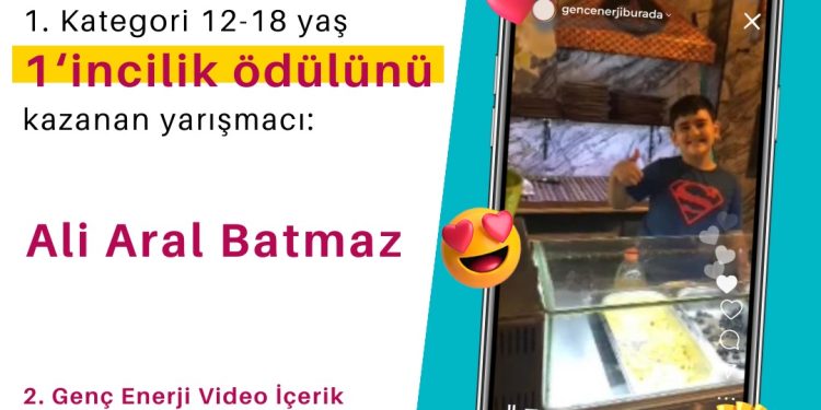 Gençlik Dairesi’nin düzenlendiği Genç Enerji Video İçerik Yarışması’nın kazananları açıklandı
