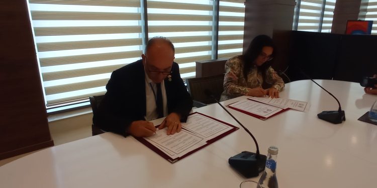 Şehit Aileleri ve Malül Gaziler Derneği ile Azerbaycan Zafer Şehit Ailelerine Destek İçtimai Birliği kardeş dernek oldu