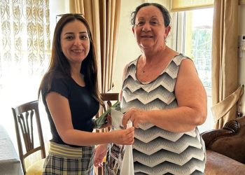 Girne Belediyesi’nden İkinci Bahar üyelerine doğum günü ziyareti…