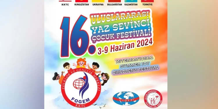 FOGEM’in 16. Uluslararası Yaz Sevinci Çocuk Festivali 3 Haziran’da başlıyor