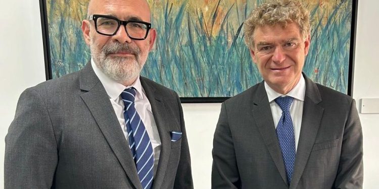 Cumhurbaşkanı Özel Temsilcisi Onar, Nava ile görüştü