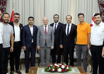 Töre, Şanlıurfa’dan gelen hukukçuları kabul etti