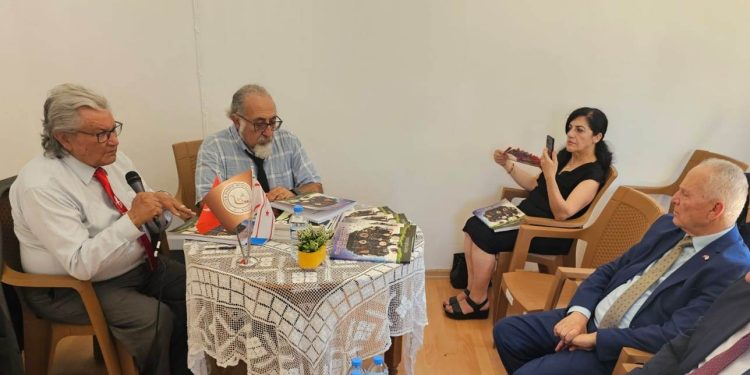 Töre, Ulus Yeşilada’nın kitap tanıtım etkinliğine katıldı