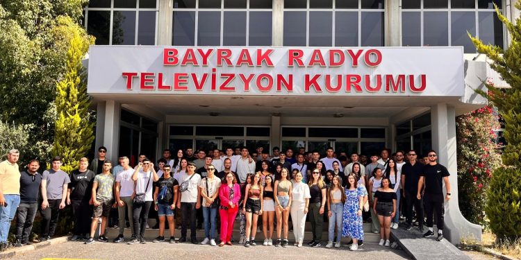 Cengiz Topel Endüstri Meslek Lisesi öğrencileri BRT’yi ziyaret etti