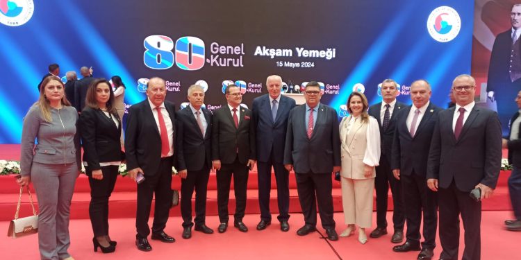 Maliye Bakanı Berova Türkiye Odalar ve Borsalar Birliği’nin resepsiyonuna katıldı