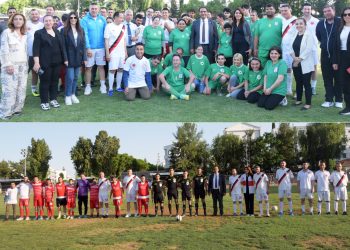 Meclis takımı ile özel gereksinimli gençler arasında engelsiz futbol maçı yapıldı: “Spor engel tanımaz“