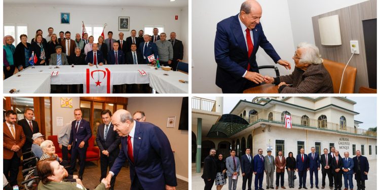 Cumhurbaşkanı Tatar:Avustralya’da yaşayan Kıbrıs Türklerinin birliği, beraberliği ve başarıları bizim için önemlidir