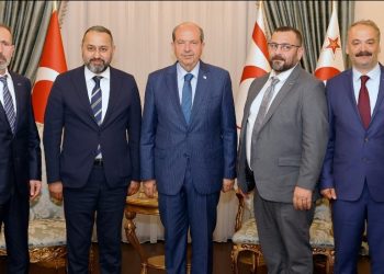 Cumhurbaşkanı Tatar, MÜSİAD Berlin Yönetim Kurulu Başkanı ve üyelerini kabul etti