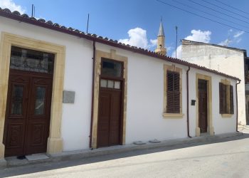 TİKA, Lefkoşa’daki tarihi evlerin dış cephelerinde yenileme çalışmalarını tamamladı