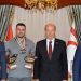 Cumhurbaşkanı Tatar, W.A.F UNIVERSE Vücut Geliştirme ve Fitness Dünya Şampiyonası’nda şampiyonluk elde eden Salahi Avcı, W.A.F UNIVERSE KKTC Başkanı Süleyman Halil İbrahim ve hakemleri kabul etti
