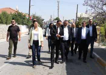 Başbakan Üstel, Beyarmudu Kapısı’nda incelemelerde bulundu… “Kendi tarafımızdaki genişletme işini önümüzdeki haftadan itibaren başlatacağız”