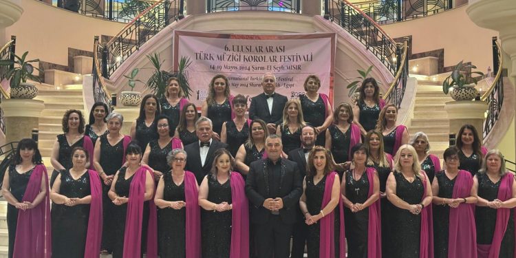 Çağdaş Müzik Derneği TSM Korosu Mısır’da düzenlenen Korolar Festivali’ne katıldı
