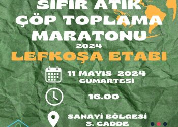 “Sıfır Atık Çöp Toplama Maratonu”, bugün 16.00’da Lefkoşa Sanayi Bölgesi’nde