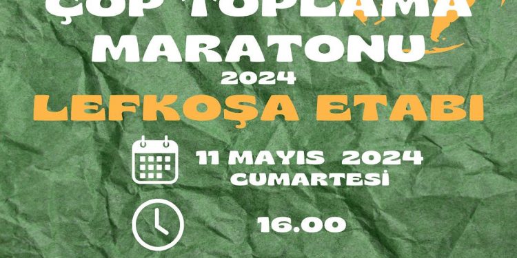 “Sıfır Atık Çöp Toplama Maratonu”, bugün 16.00’da Lefkoşa Sanayi Bölgesi’nde