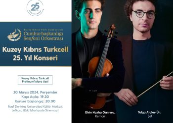 Cumhurbaşkanlığı Senfoni Orkestrası, “Kuzey Kıbrıs Turkcell 25. Yıl Konseri” verecek