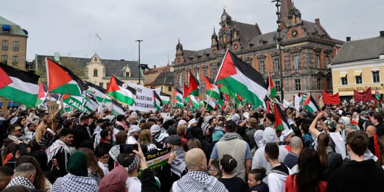 Eurovision'da İsrail'e tepki, Filistin'e destek