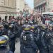 Fransız polisinden Gazze destekçisi öğrencilere biber gazlı müdahale