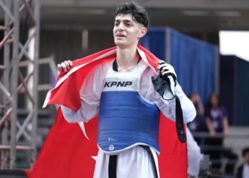 Milli tekvandocu Çamoğlu'dan Avrupa Şampiyonası'nda altın madalya