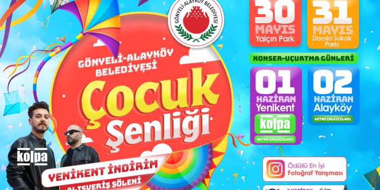 Gönyeli Alayköy’de Dünya Çocuk Günü Şenliği