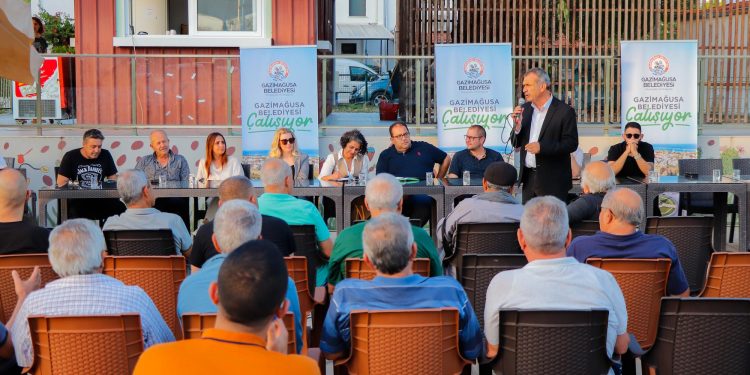 Gazimağusa Belediye Başkanı Süleyman Uluçay Halkla Yüz Yüze buluşmalarının ilkini gerçekleştirdi