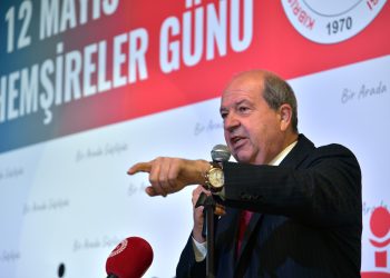 Cumhurbaşkanı Tatar, 12 Mayıs Dünya Hemşireler Günü etkinliğinde konuştu: “Eşitlik temelinde bir anlaşmaya varız”