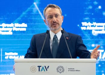 Türkiye Cumhurbaşkanlığı İletişim Başkanı Altun, Türk-Yunan Medya Akademisi Forumu’nda konuştu