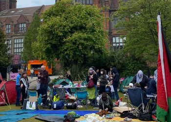 Filistin'e destek eylemleri İngiltere üniversitelerinde de yayılıyor