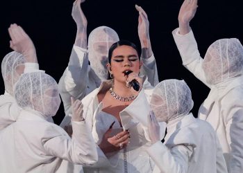 Eurovision finalinde İrlanda ve Portekiz temsilcilerinden Filistin'e destek mesajı
