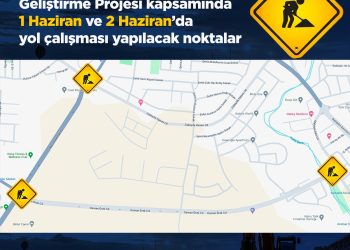 Metehan çemberinde kazı çalışması nedeniyle hafta sonu bölgedeki yollar kapalı olacak