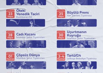 20. Kıbrıs Tiyatro Festivali 17 Mayıs Cuma akşamı başlıyor
