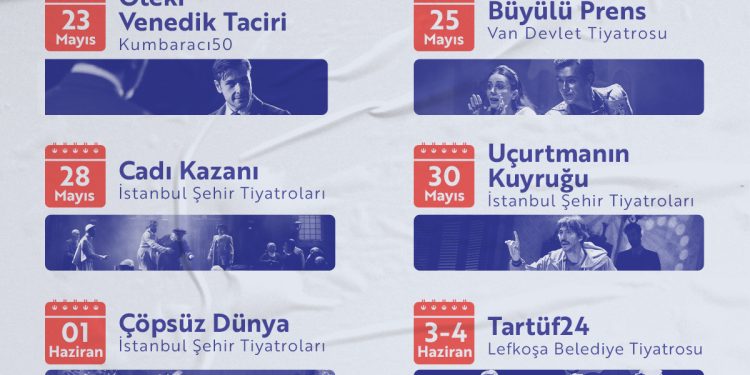 20. Kıbrıs Tiyatro Festivali 17 Mayıs Cuma akşamı başlıyor