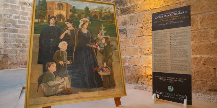 “Orta Çağ’da Kıbrıs’ın Kadınları-Kıbrıs’ın Kadın Kahramanları Sergisi” Gazimağusa’da açıldı
