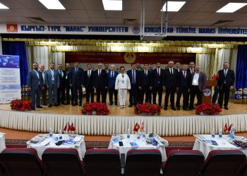 Çavuşoğlu, Kırgızistan’da IV. Uluslararası İletişim Sempozyumu’na katıldı