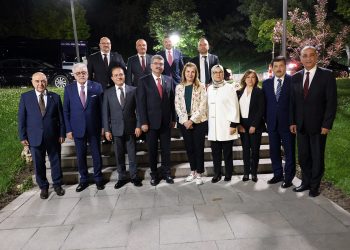 Meclis heyeti TC-KKTC Dostluk Grubu ile bir araya geldi