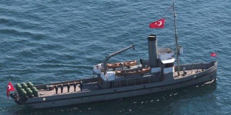 TCG Nusret Müze Gemisi, Girne Limanı’nda bugün ziyarete açılacak