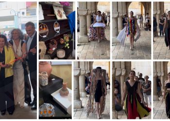 Gazimağusa Meslek Lisesi’nin yıl sonu sergisi Bandabulya’da açıldı