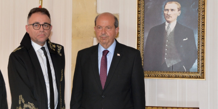 Yüksek Mahkeme Başkanlığına atanan Özerdağ, Cumhurbaşkanı Tatar huzurunda yemin etti