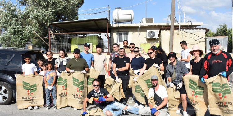 “Sıfır Atık Çöp Toplama Maratonu”nun Lefkoşa etabı yapıldı
