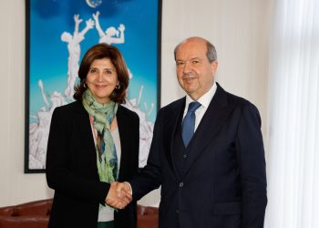 Cumhurbaşkanı Tatar, BMGS Kıbrıs Kişisel Temsilcisi Holguin’i kabul etti