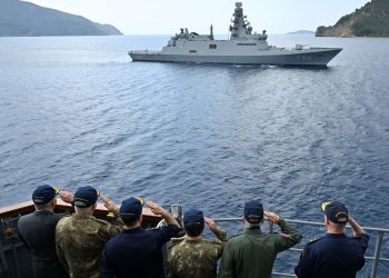 Doğu Akdeniz’de icra edilen Denizkurdu Tatbikatı seçkin gözlemci günü başladı