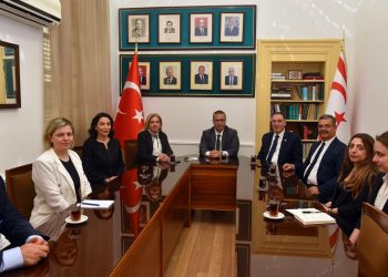 Türkiye Kamu Başdenetçisi Malkoç ile Azerbaycan İnsan Hakları Komiseri Aliyeva, Başsavcı Altıncık ile Barolar Birliği Başkanı Esendağlı’yı ziyaret etti