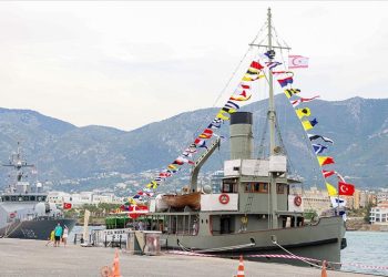 TCG Nusret Müze Gemisi Girne’de ziyarete açıldı