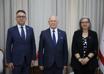 Töre, Narin Ferdi Şefik ve Bertan Özerdağ’ı kabul etti