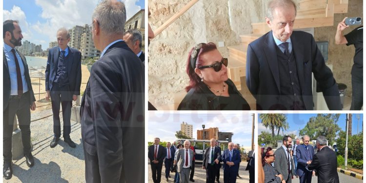 İtalyan Parlamenter Fassino Kapalı Maraş’ı ziyaret etti