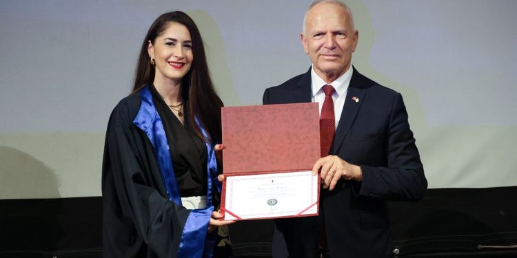 Töre, YDÜ’de düzenlenen Akademik Yükseltme Töreni’ne katıldı