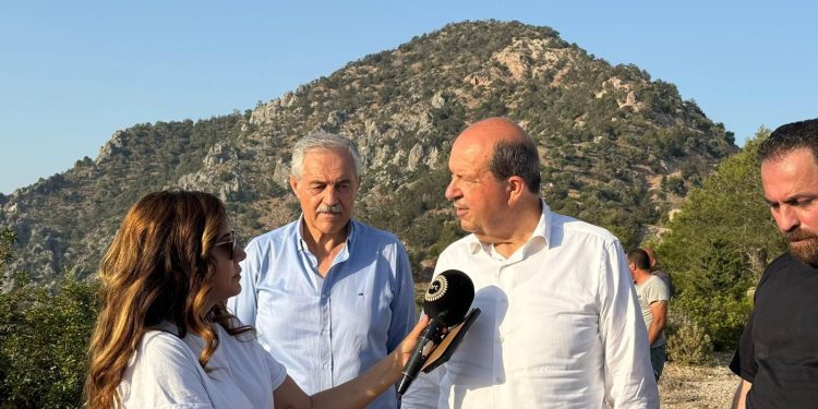 Tatar: Yangın büyük ölçüde kontrol altına alındı, soğutma çalışmaları sürüyor