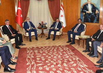 Başbakan Üstel, Türkiye Çalışma ve Sosyal Güvenlik Bakanı Işıkhan’ı kabul etti