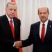 Cumhurbaşkanı Tatar, TC Cumhurbaşkanı Erdoğan’la bayramlaştı
