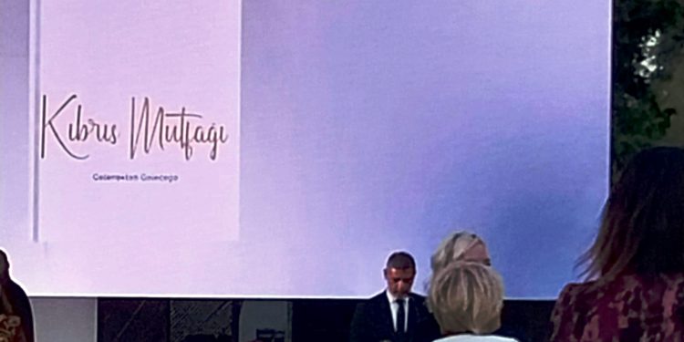 “Gelenekten Geleceğe Kıbrıs Mutfağı” ; Cumhurbaşkanlığı himayesinde hazırlanan kitabın lansmanı yapıldı